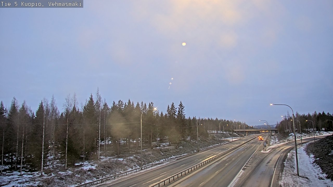 Kelikamerat Kuva Tie 5 Kuopio, Vehmasmäki, Kuopio, Pohjois-Savo