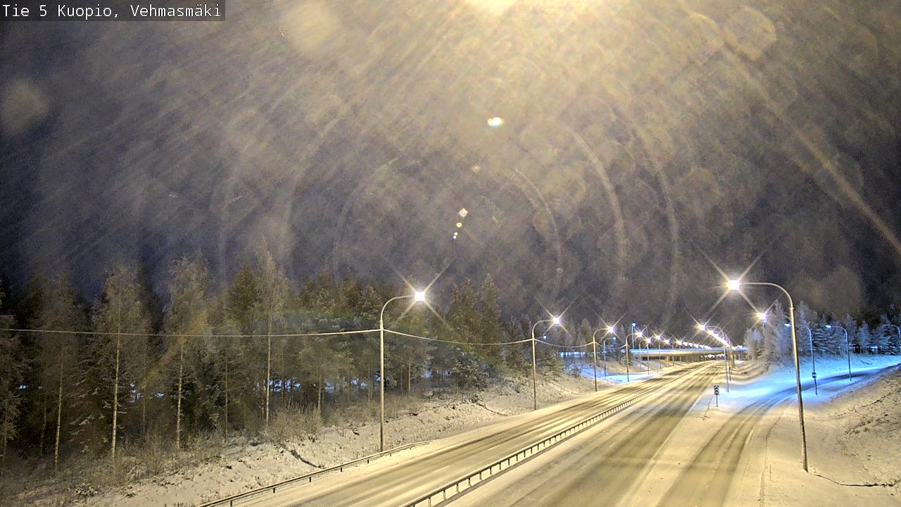 Kelikamerat Kuva Tie 5 Kuopio, Vehmasmäki, Kuopio, Pohjois-Savo