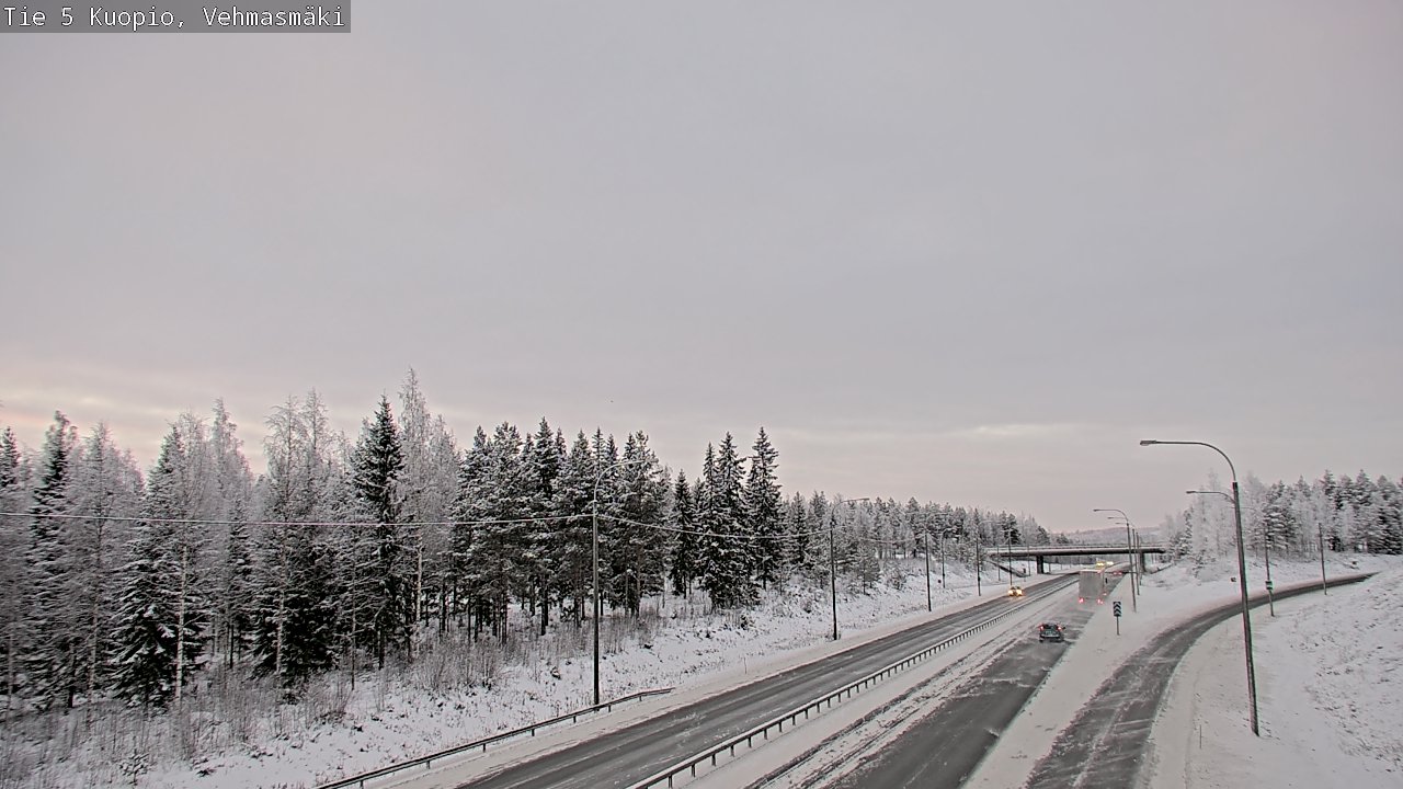 Kelikamerat Kuva Tie 5 Kuopio, Vehmasmäki, Kuopio, Pohjois-Savo
