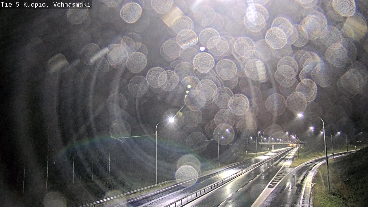 Weather Camera Image Road 5 Kuopio, Vehmasmäki, Kuopio, Pohjois-Savo