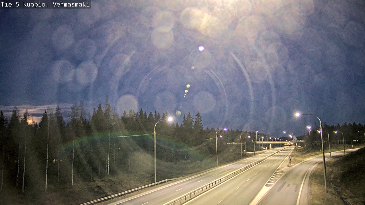 Kelikamerat Kuva Tie 5 Kuopio, Vehmasmäki, Kuopio, Pohjois-Savo