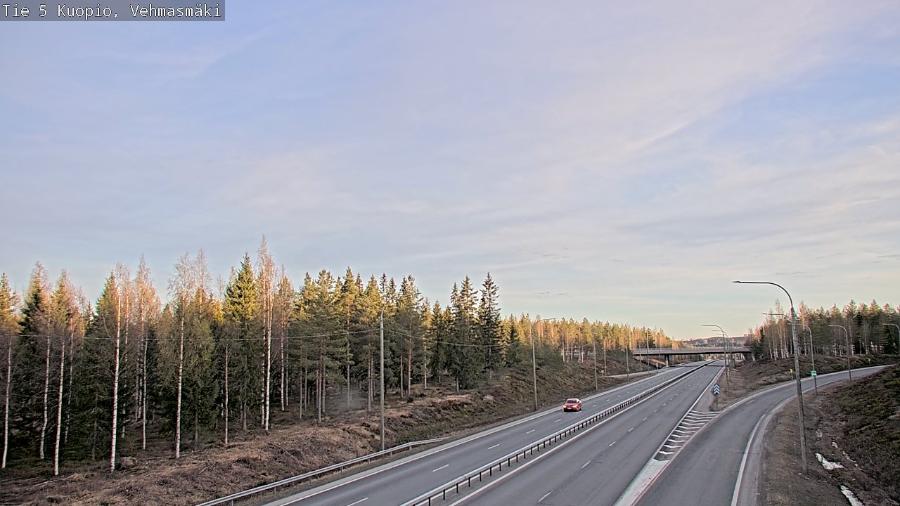 Kelikamerat Kuva Tie 5 Kuopio, Vehmasmäki, Kuopio, Pohjois-Savo