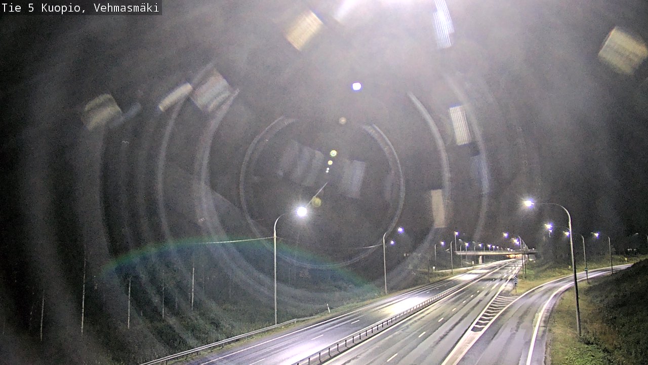 Weather Camera Image Road 5 Kuopio, Vehmasmäki, Kuopio, Pohjois-Savo