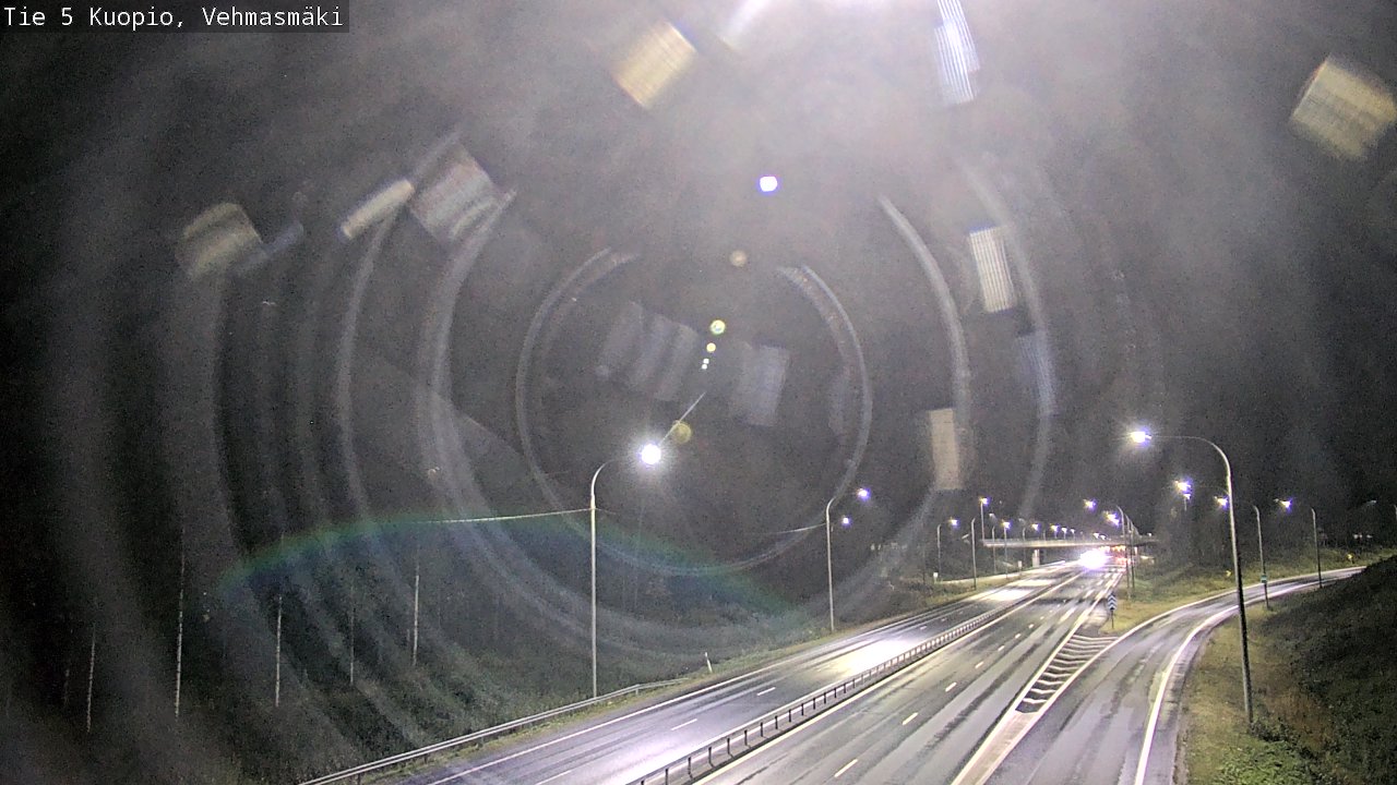 Weather Camera Image Road 5 Kuopio, Vehmasmäki, Kuopio, Pohjois-Savo