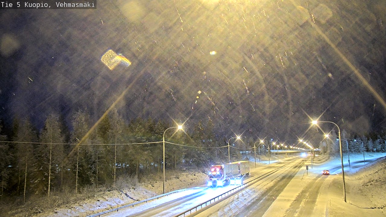 Kelikamerat Kuva Tie 5 Kuopio, Vehmasmäki, Kuopio, Pohjois-Savo