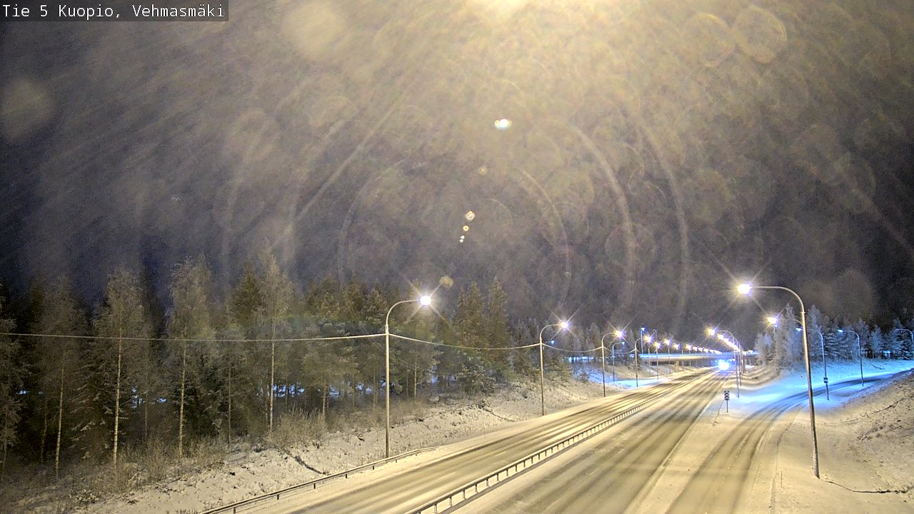 Kelikamerat Kuva Tie 5 Kuopio, Vehmasmäki, Kuopio, Pohjois-Savo