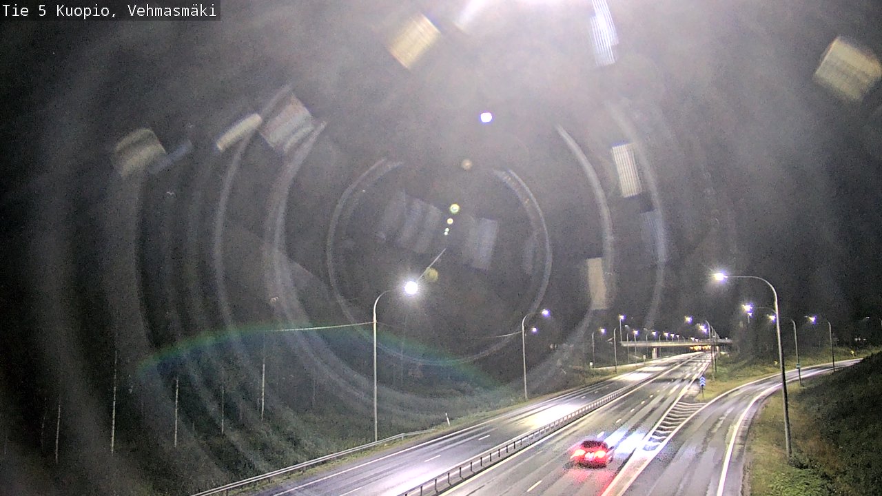 Weather Camera Image Road 5 Kuopio, Vehmasmäki, Kuopio, Pohjois-Savo