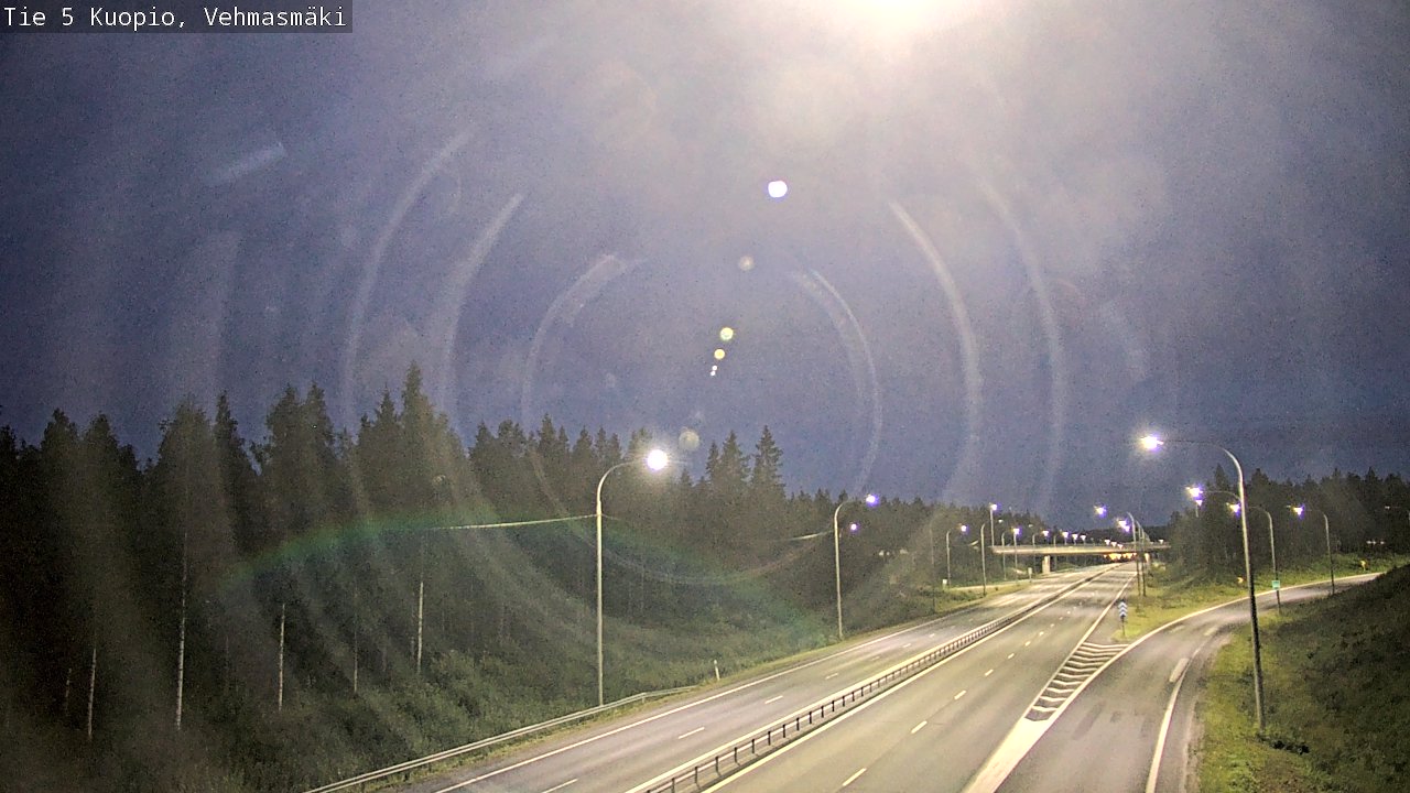 Kelikamerat Kuva Tie 5 Kuopio, Vehmasmäki, Kuopio, Pohjois-Savo