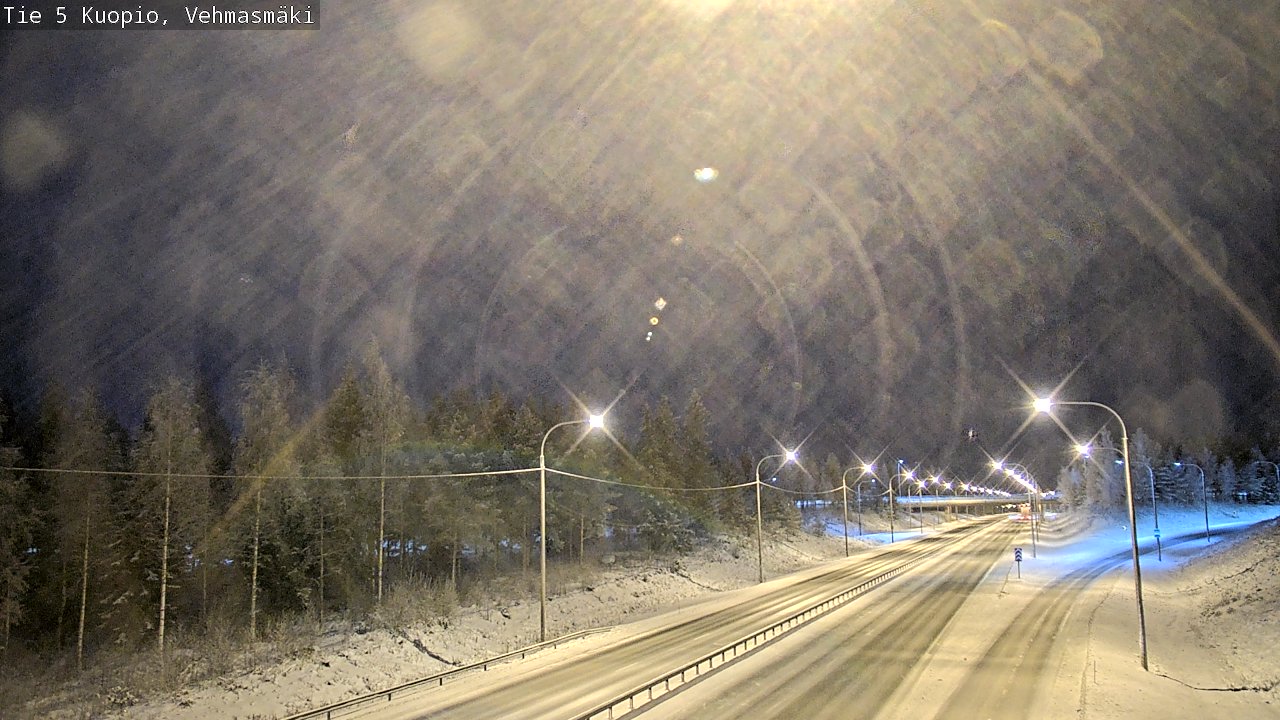 Kelikamerat Kuva Tie 5 Kuopio, Vehmasmäki, Kuopio, Pohjois-Savo