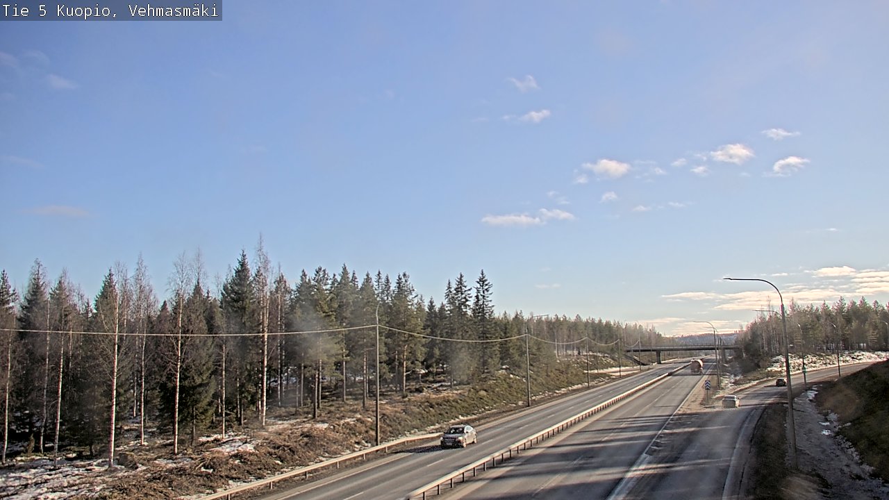 Kelikamerat Kuva Tie 5 Kuopio, Vehmasmäki, Kuopio, Pohjois-Savo