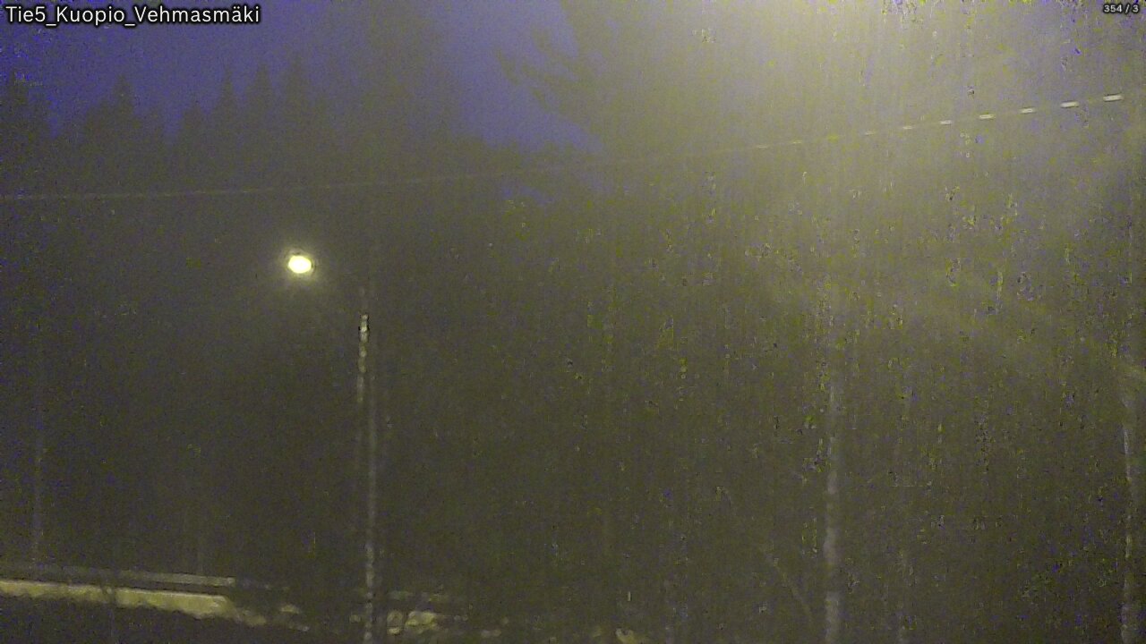 Weather Camera Image Väg 5 Kuopio, Vehmasmäki, Kuopio, Pohjois-Savo