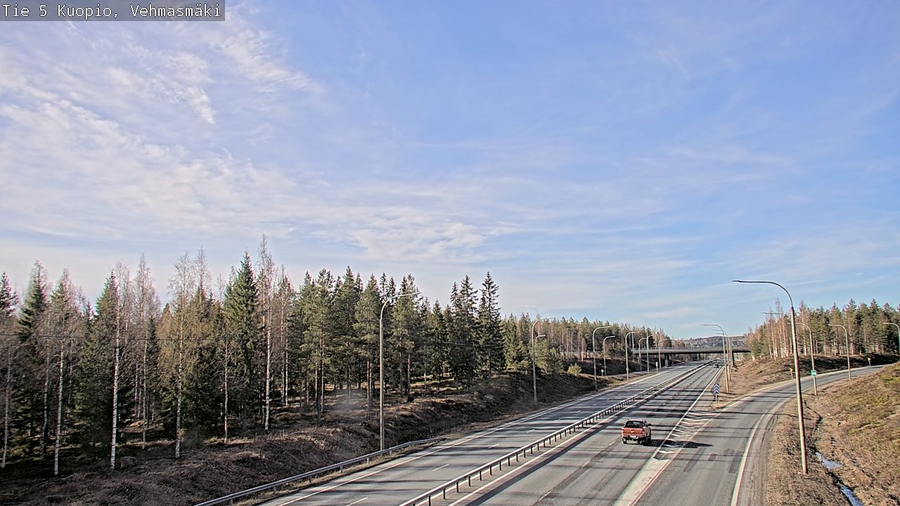 Kelikamerat Kuva Tie 5 Kuopio, Vehmasmäki, Kuopio, Pohjois-Savo