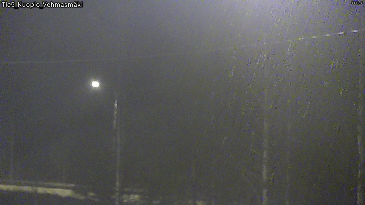 Weather Camera Image Väg 5 Kuopio, Vehmasmäki, Kuopio, Pohjois-Savo