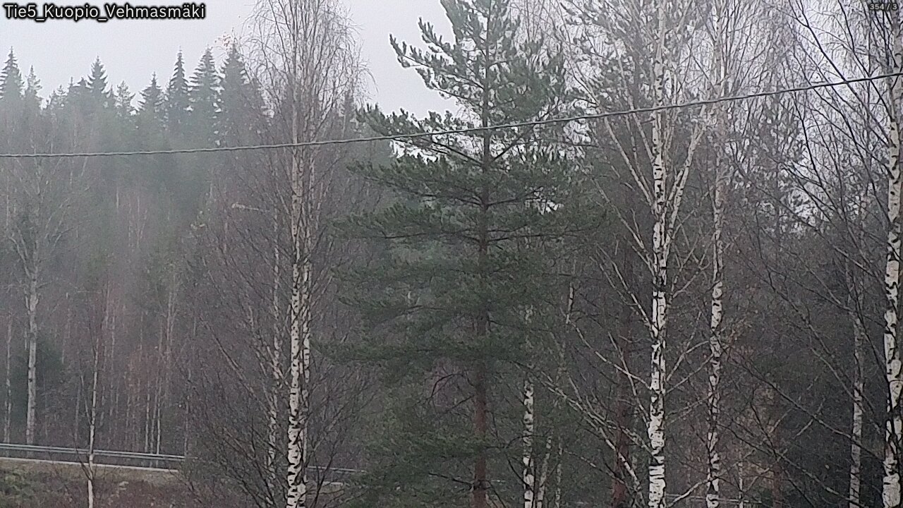 Weather Camera Image Väg 5 Kuopio, Vehmasmäki, Kuopio, Pohjois-Savo