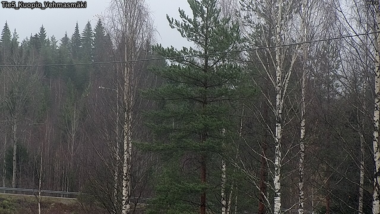 Weather Camera Image Väg 5 Kuopio, Vehmasmäki, Kuopio, Pohjois-Savo