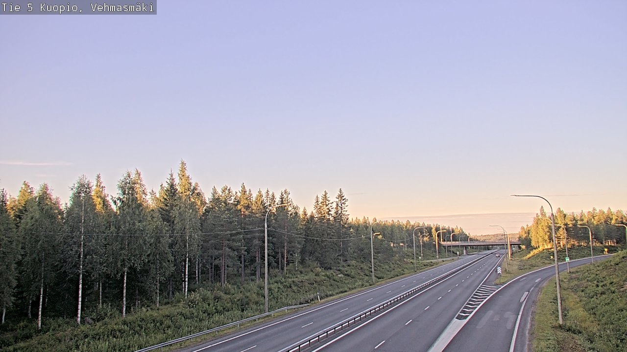 Kelikamerat Kuva Tie 5 Kuopio, Vehmasmäki, Kuopio, Pohjois-Savo