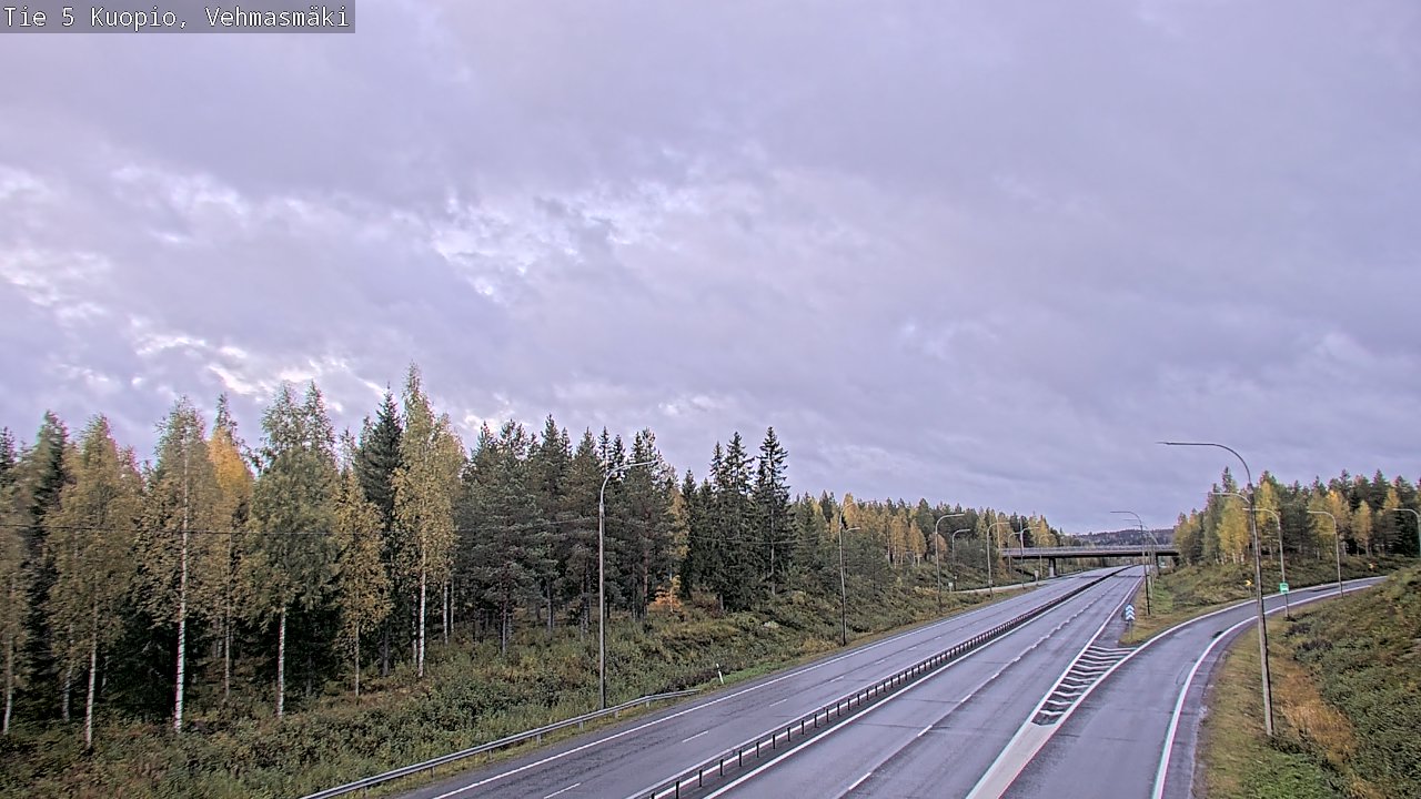 Kelikamerat Kuva Tie 5 Kuopio, Vehmasmäki, Kuopio, Pohjois-Savo