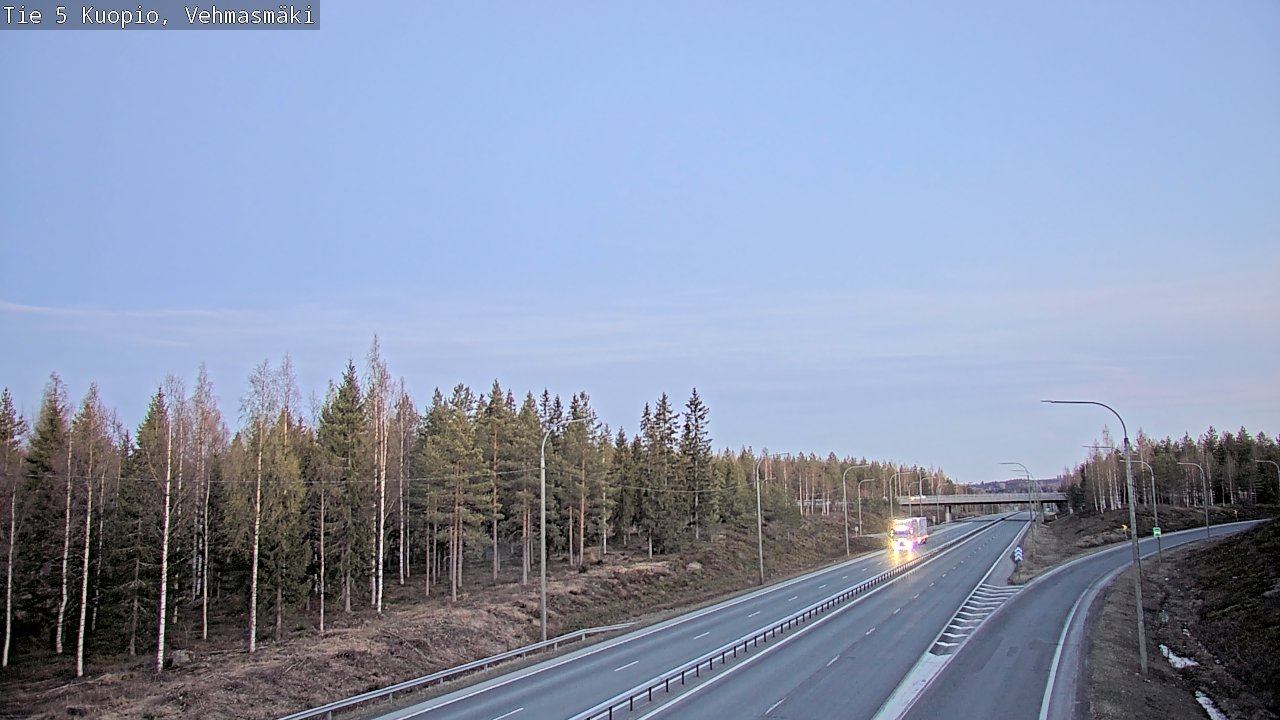 Kelikamerat Kuva Tie 5 Kuopio, Vehmasmäki, Kuopio, Pohjois-Savo