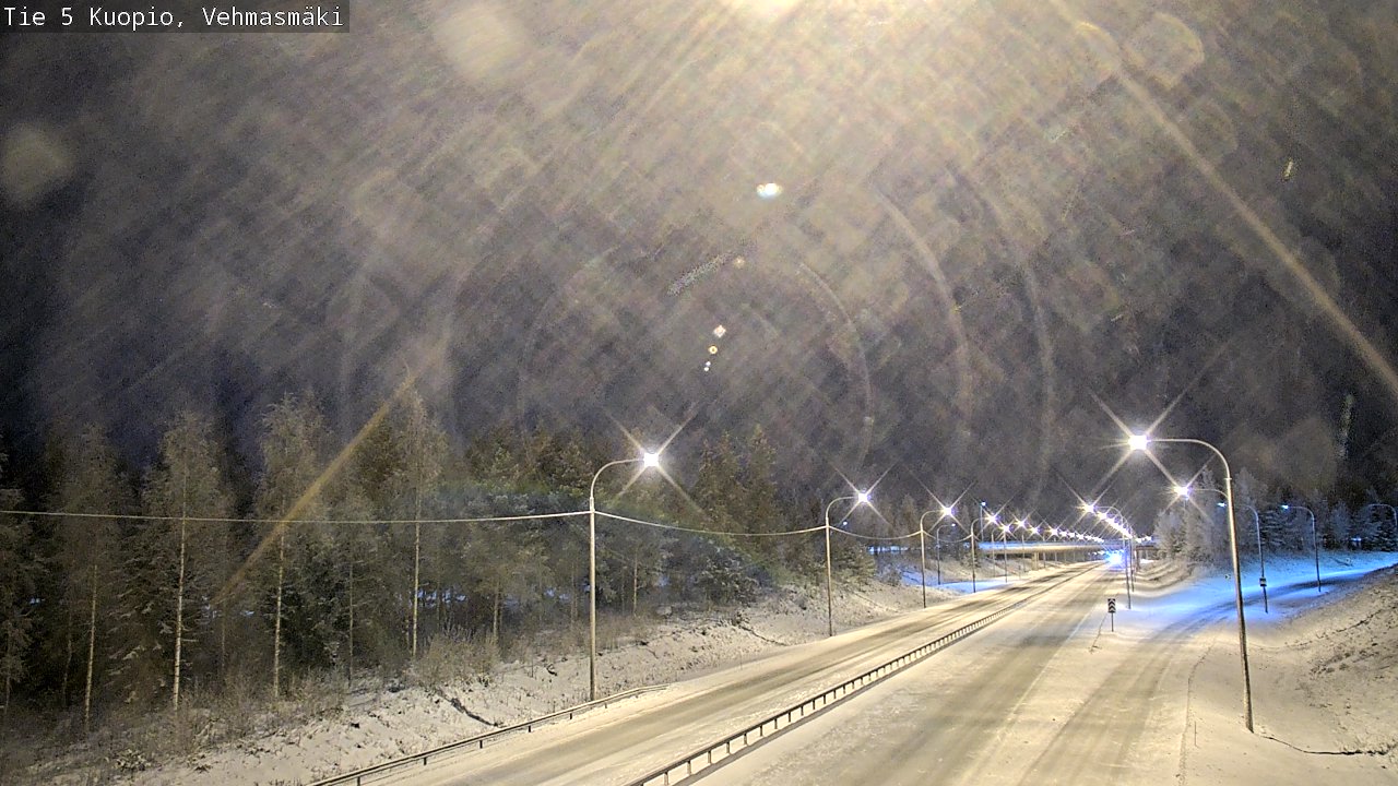 Kelikamerat Kuva Tie 5 Kuopio, Vehmasmäki, Kuopio, Pohjois-Savo