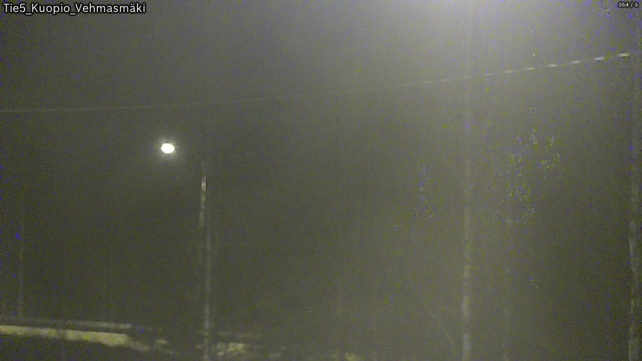 Weather Camera Image Väg 5 Kuopio, Vehmasmäki, Kuopio, Pohjois-Savo