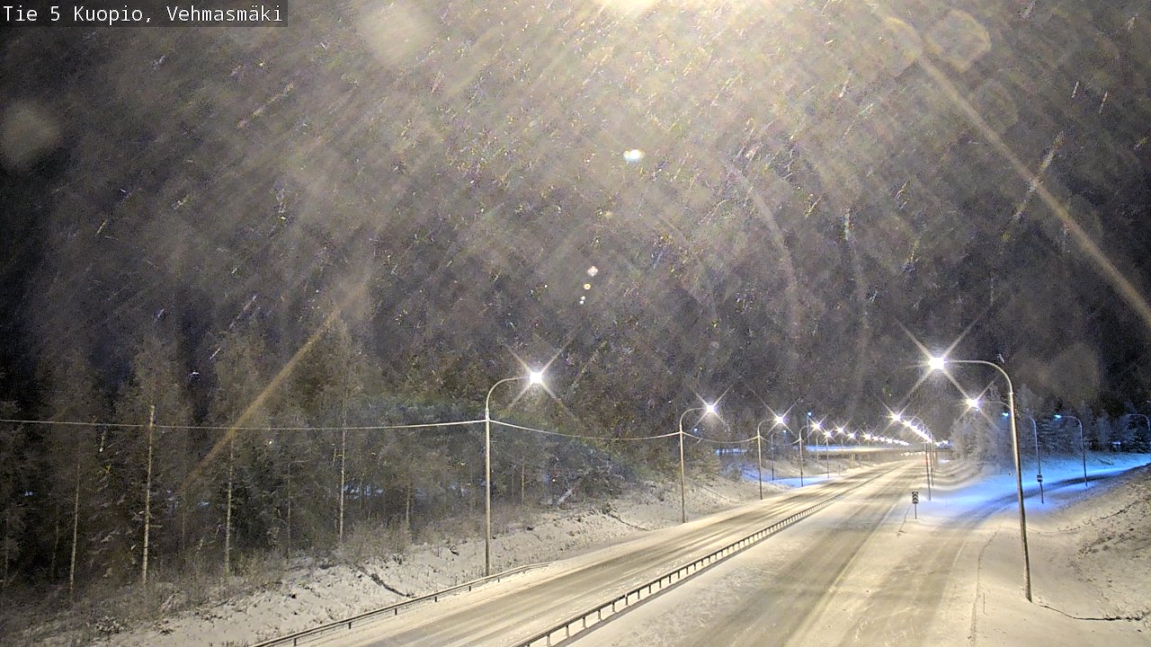 Kelikamerat Kuva Tie 5 Kuopio, Vehmasmäki, Kuopio, Pohjois-Savo