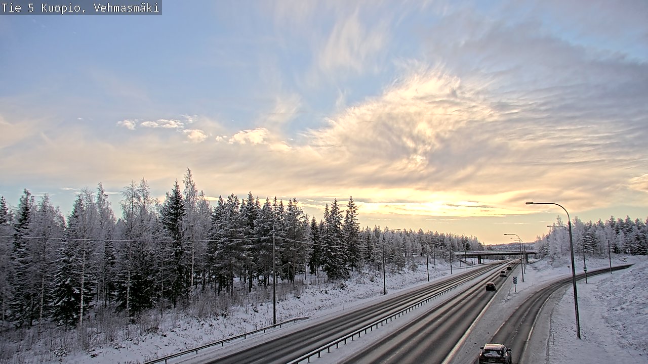 Kelikamerat Kuva Tie 5 Kuopio, Vehmasmäki, Kuopio, Pohjois-Savo