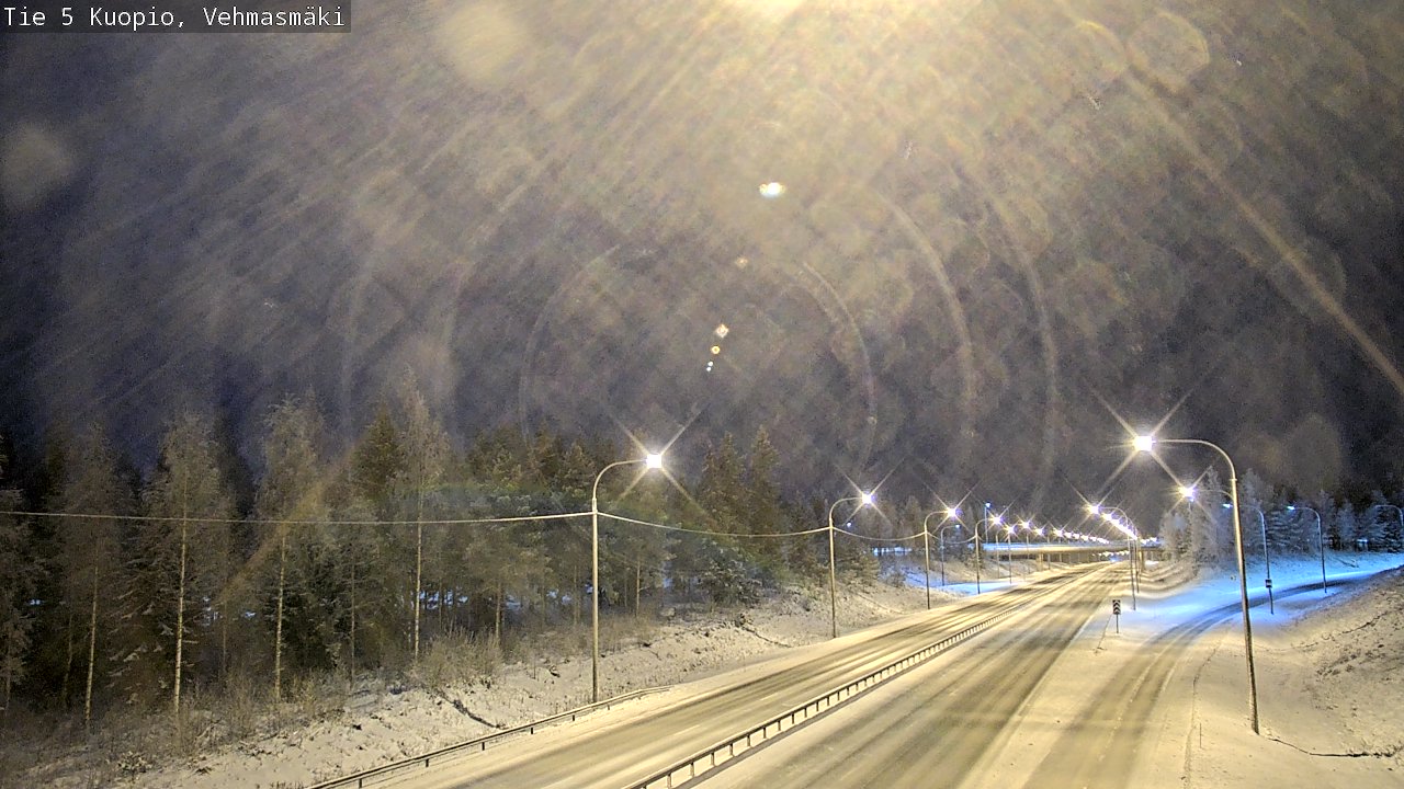 Kelikamerat Kuva Tie 5 Kuopio, Vehmasmäki, Kuopio, Pohjois-Savo