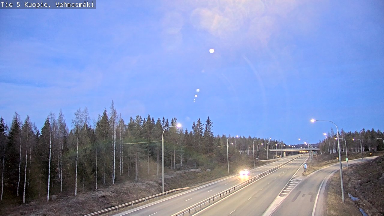 Kelikamerat Kuva Tie 5 Kuopio, Vehmasmäki, Kuopio, Pohjois-Savo