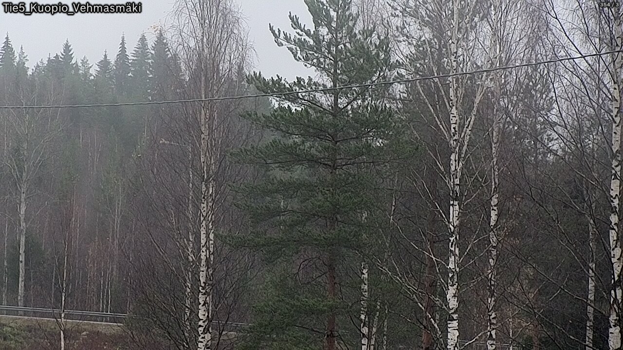 Weather Camera Image Väg 5 Kuopio, Vehmasmäki, Kuopio, Pohjois-Savo