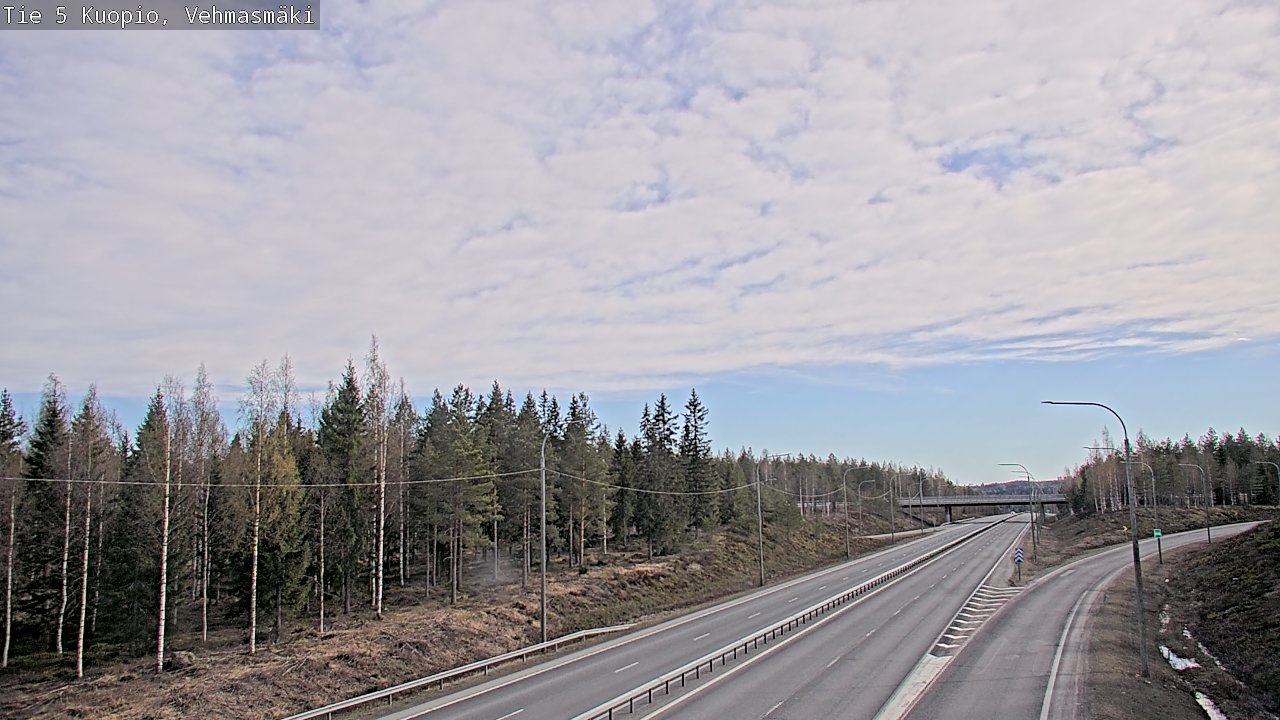 Kelikamerat Kuva Tie 5 Kuopio, Vehmasmäki, Kuopio, Pohjois-Savo
