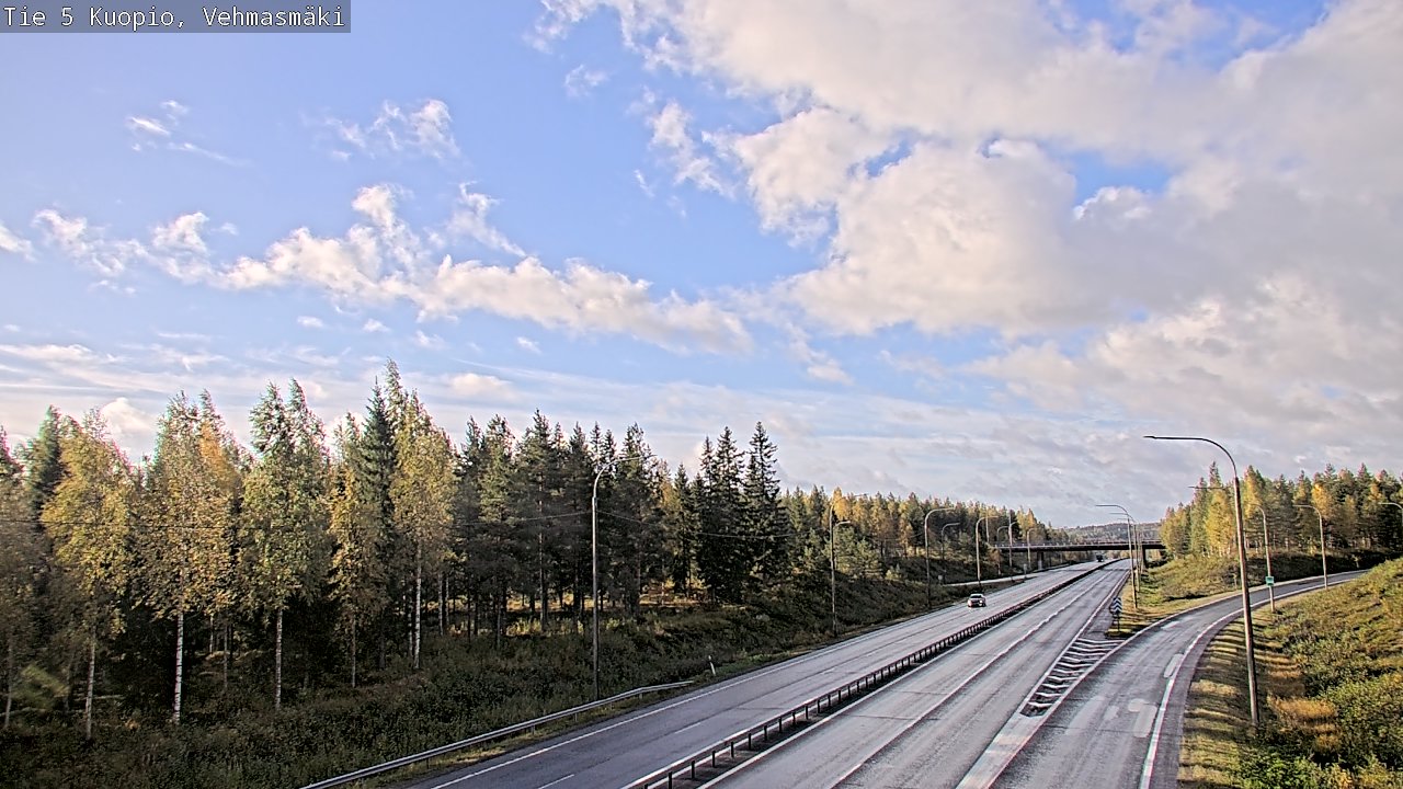 Kelikamerat Kuva Tie 5 Kuopio, Vehmasmäki, Kuopio, Pohjois-Savo