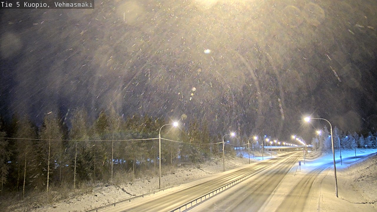 Kelikamerat Kuva Tie 5 Kuopio, Vehmasmäki, Kuopio, Pohjois-Savo