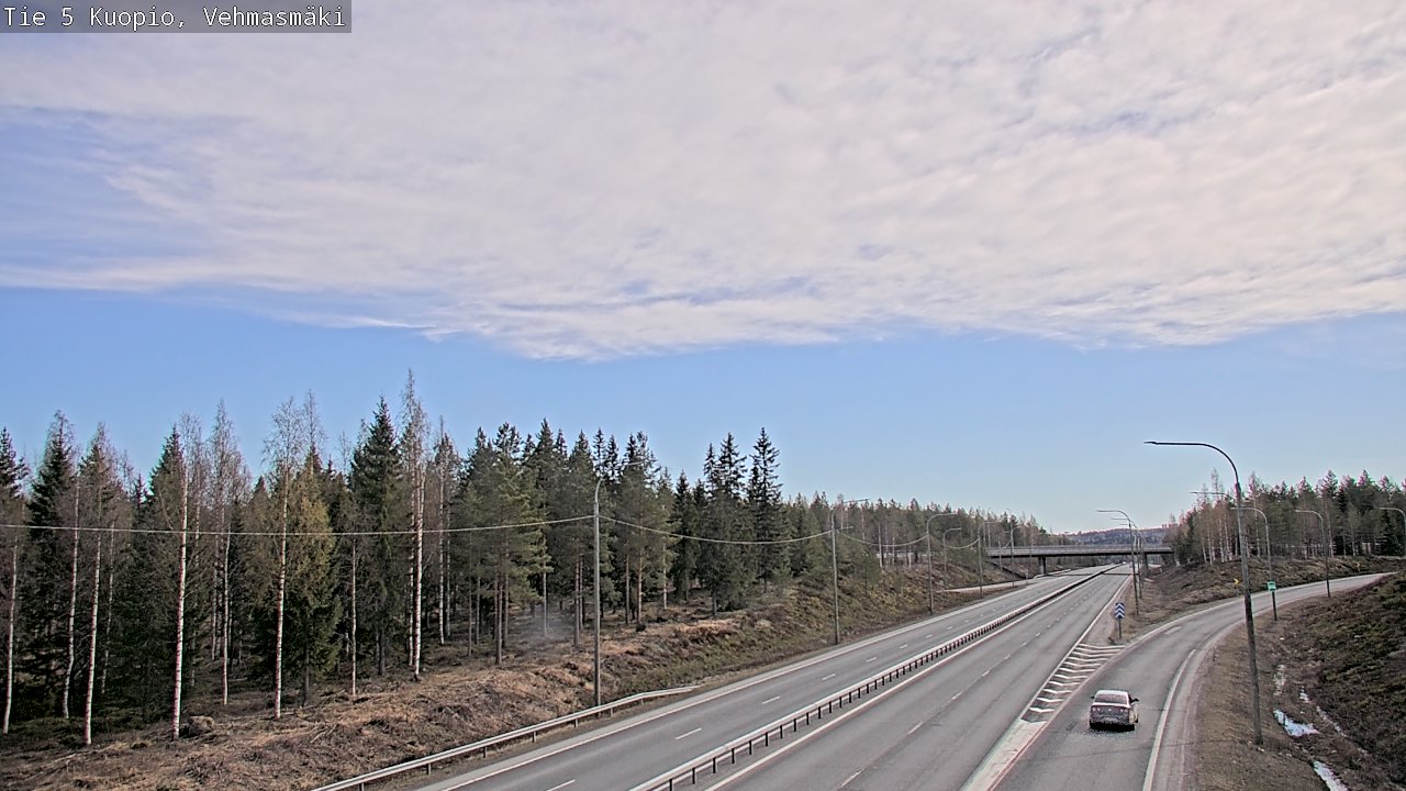 Kelikamerat Kuva Tie 5 Kuopio, Vehmasmäki, Kuopio, Pohjois-Savo
