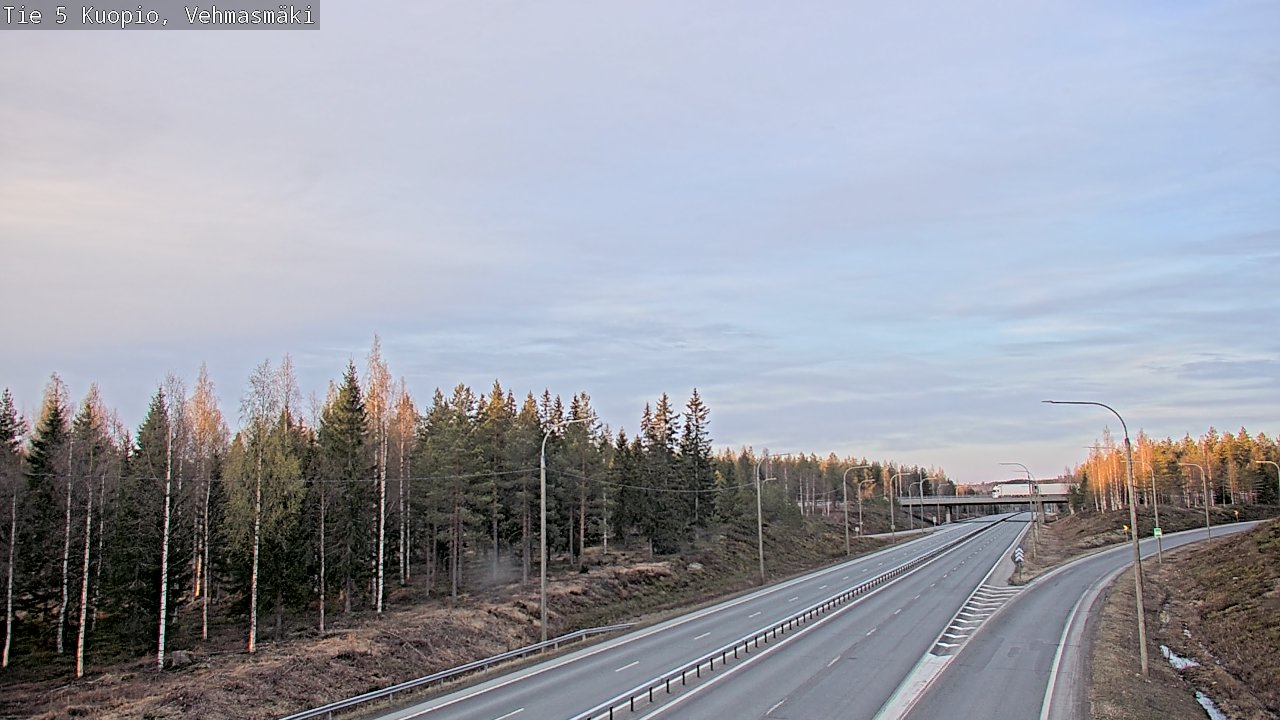 Kelikamerat Kuva Tie 5 Kuopio, Vehmasmäki, Kuopio, Pohjois-Savo