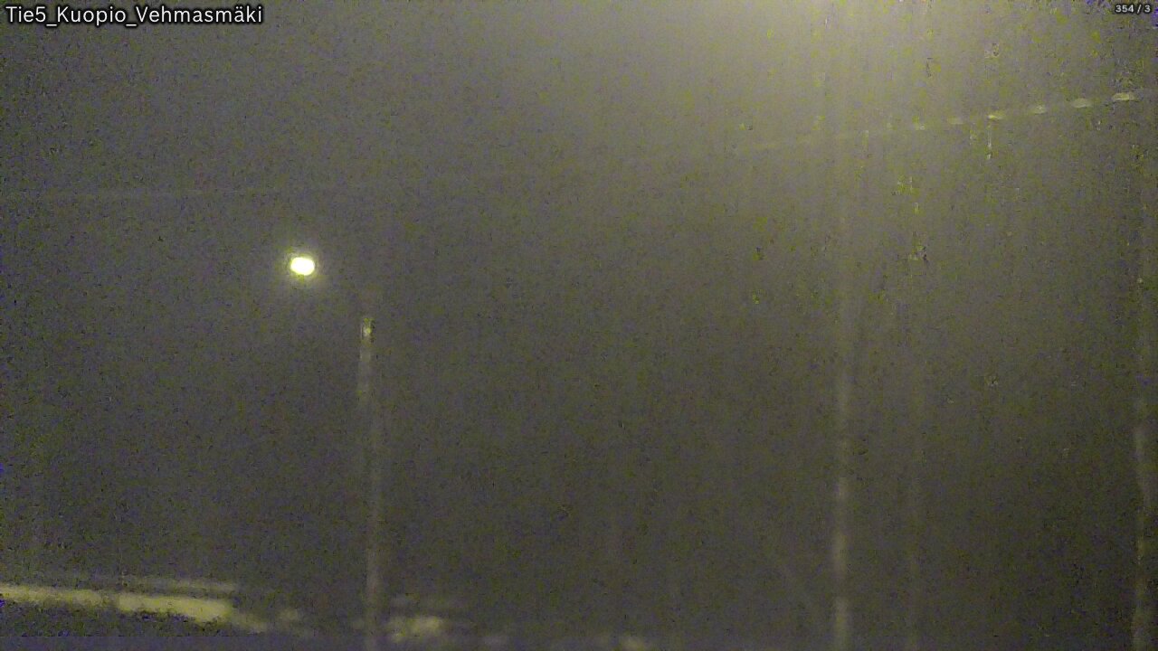 Weather Camera Image Väg 5 Kuopio, Vehmasmäki, Kuopio, Pohjois-Savo