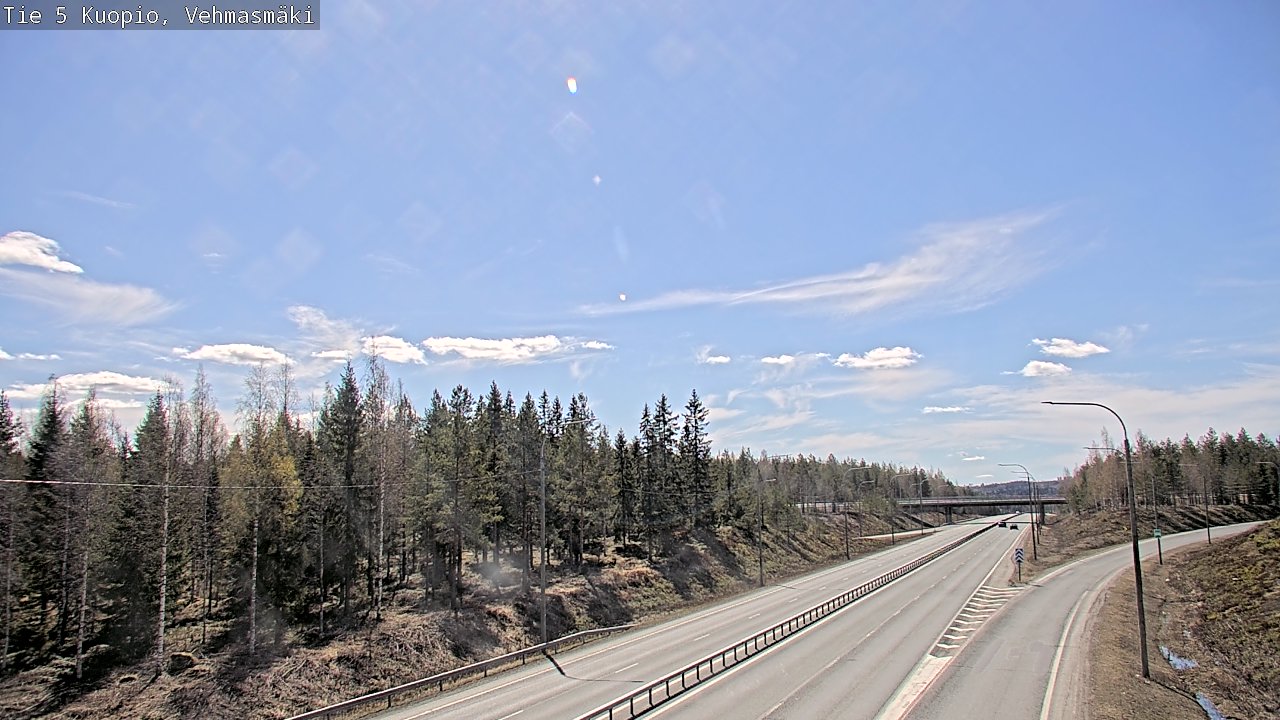 Kelikamerat Kuva Tie 5 Kuopio, Vehmasmäki, Kuopio, Pohjois-Savo