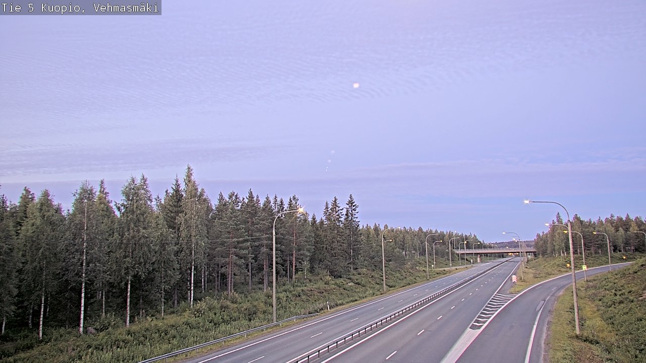 Kelikamerat Kuva Tie 5 Kuopio, Vehmasmäki, Kuopio, Pohjois-Savo
