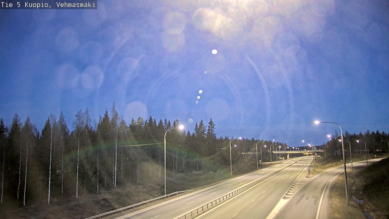 Kelikamerat Kuva Tie 5 Kuopio, Vehmasmäki, Kuopio, Pohjois-Savo