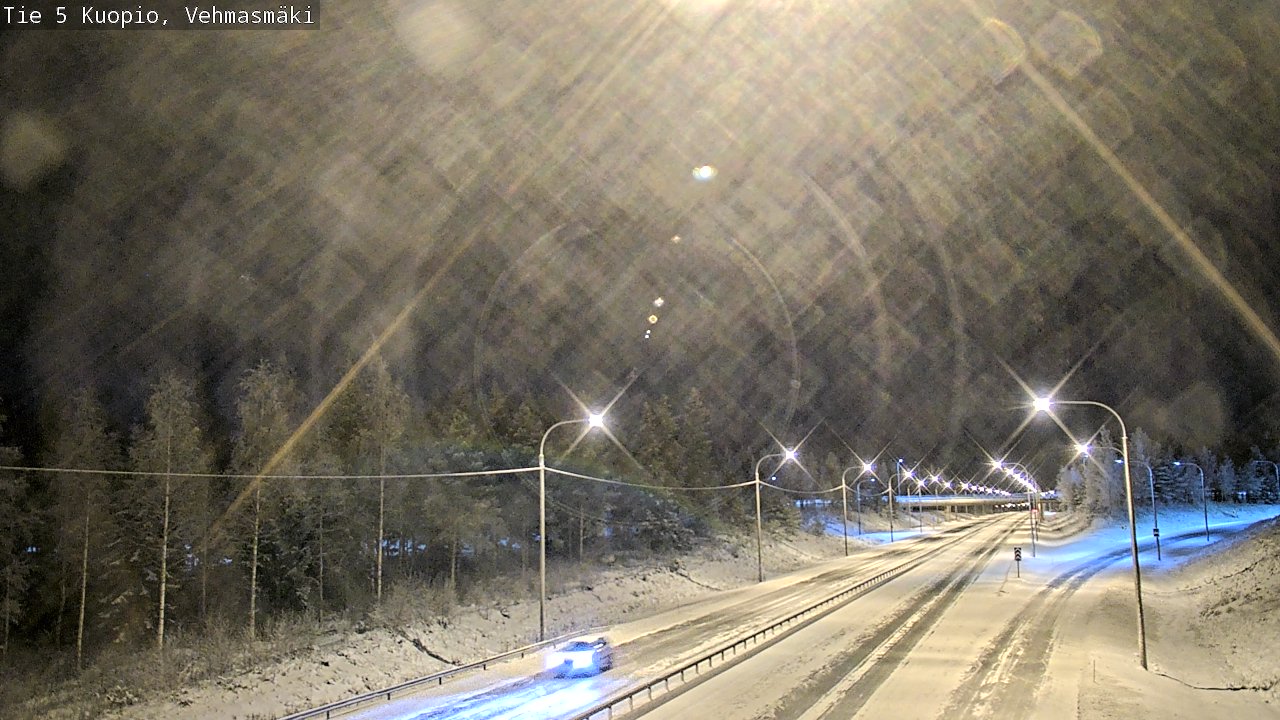 Kelikamerat Kuva Tie 5 Kuopio, Vehmasmäki, Kuopio, Pohjois-Savo