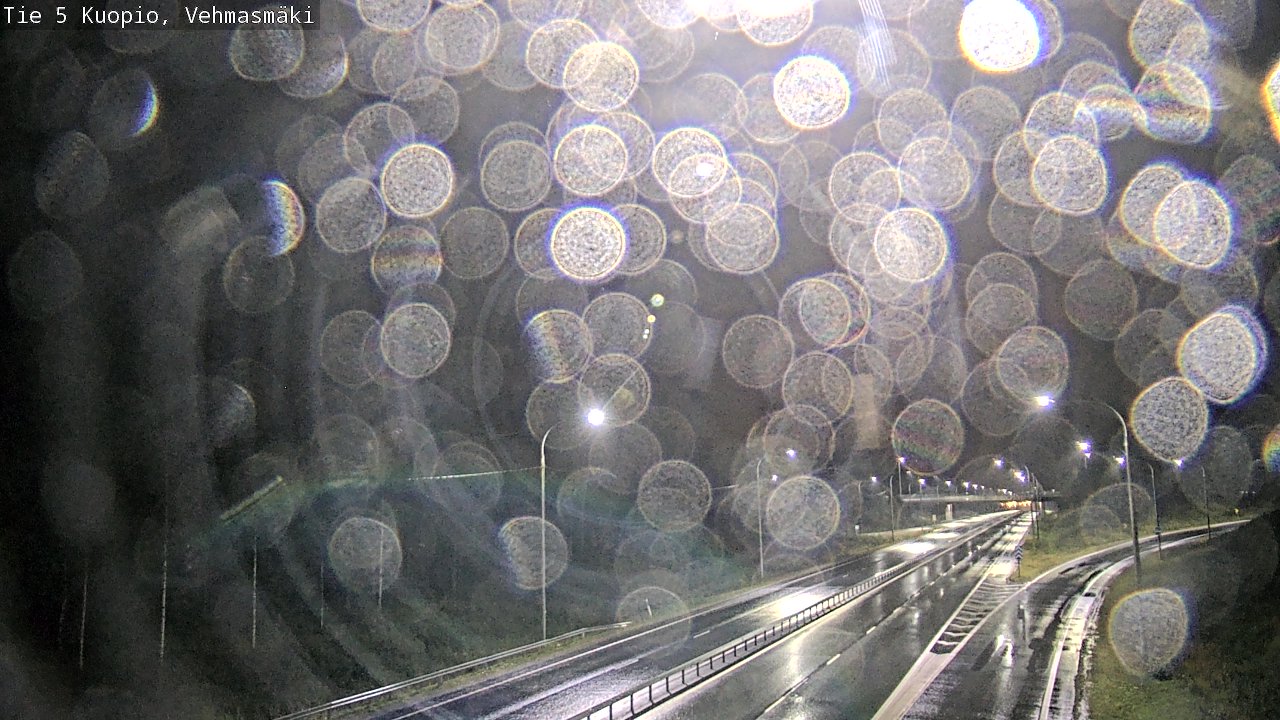 Weather Camera Image Road 5 Kuopio, Vehmasmäki, Kuopio, Pohjois-Savo