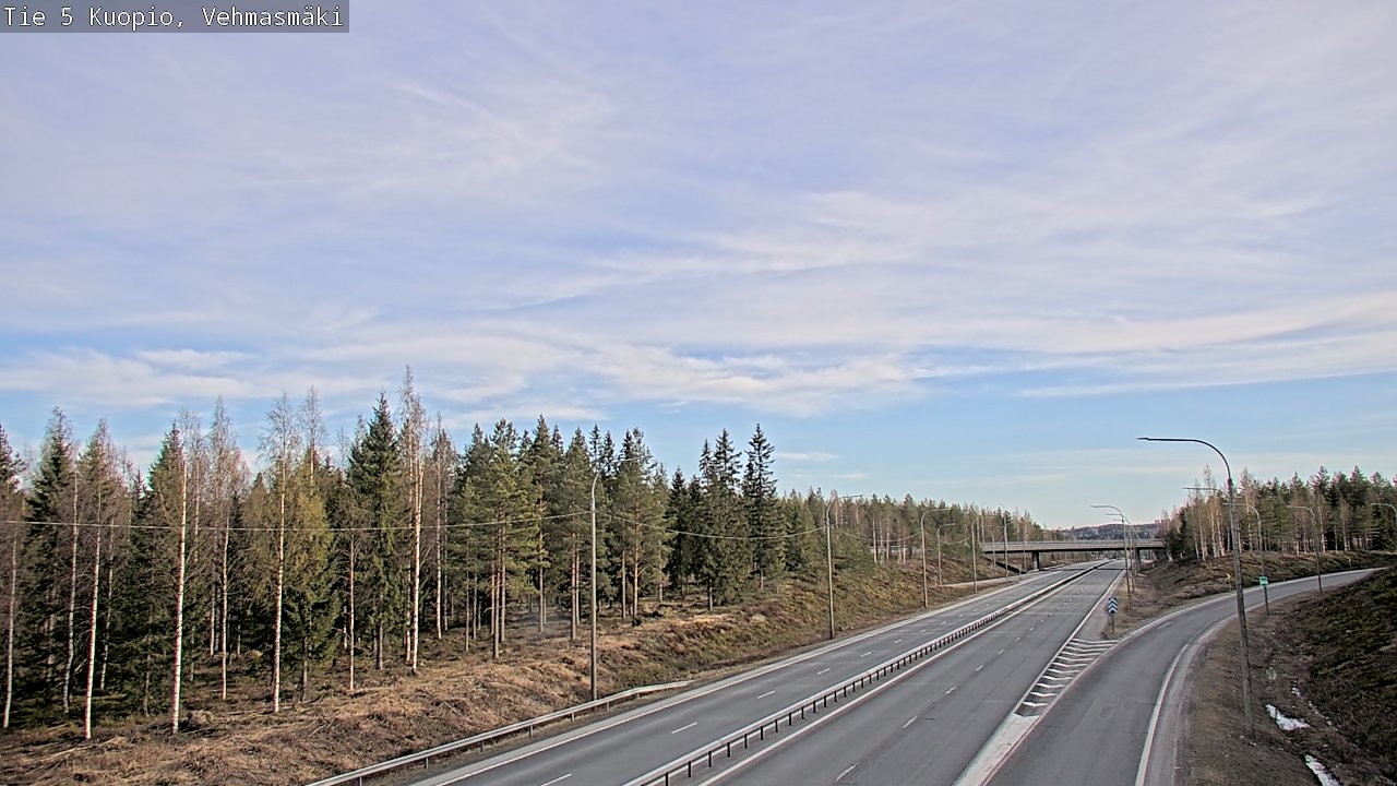 Kelikamerat Kuva Tie 5 Kuopio, Vehmasmäki, Kuopio, Pohjois-Savo