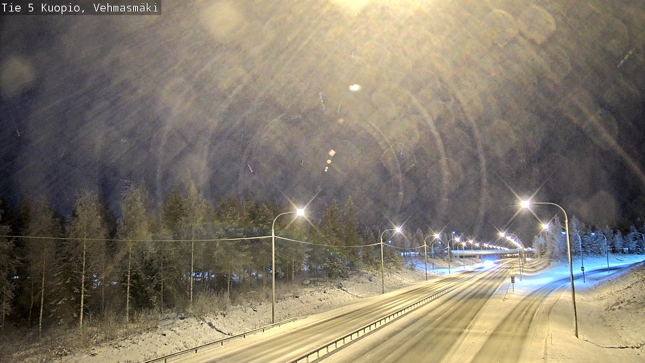 Kelikamerat Kuva Tie 5 Kuopio, Vehmasmäki, Kuopio, Pohjois-Savo
