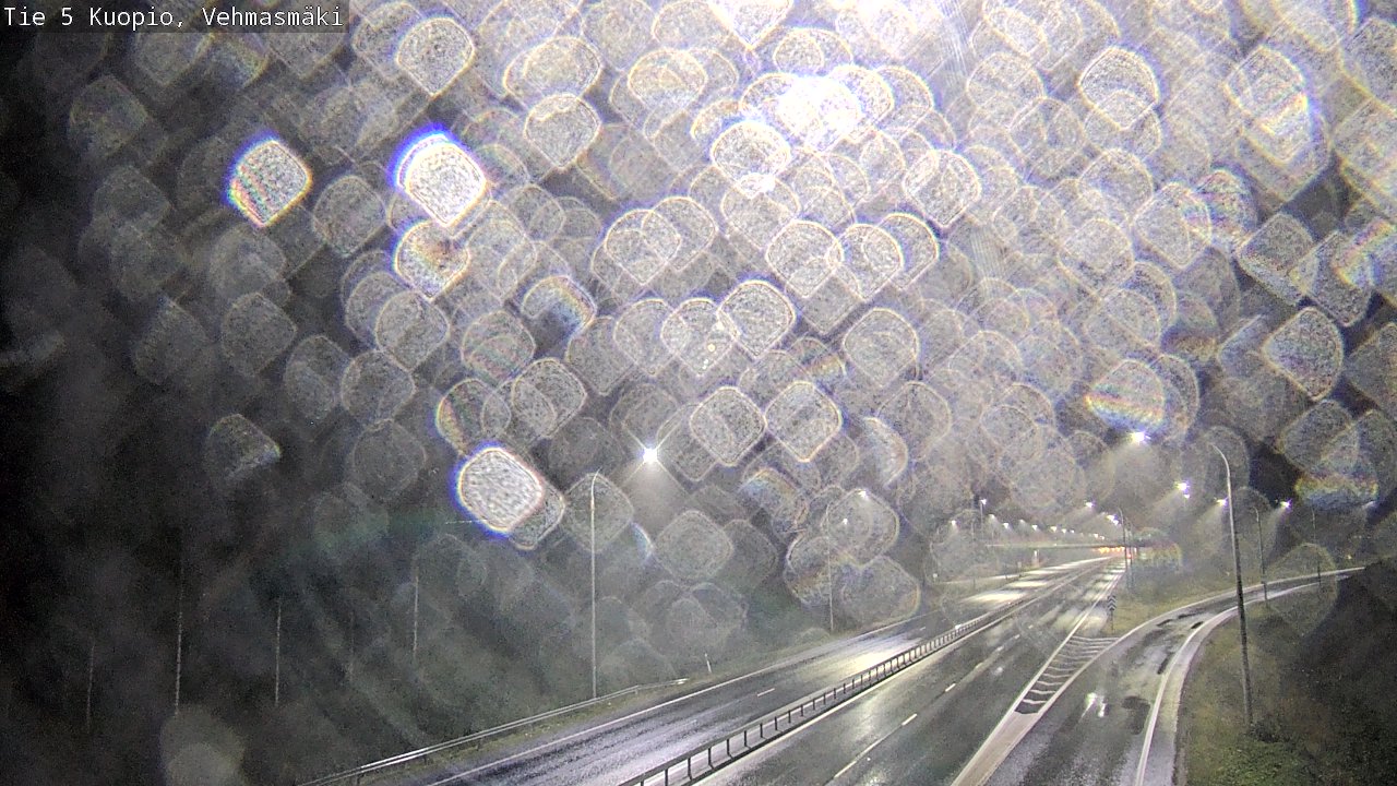 Weather Camera Image Road 5 Kuopio, Vehmasmäki, Kuopio, Pohjois-Savo
