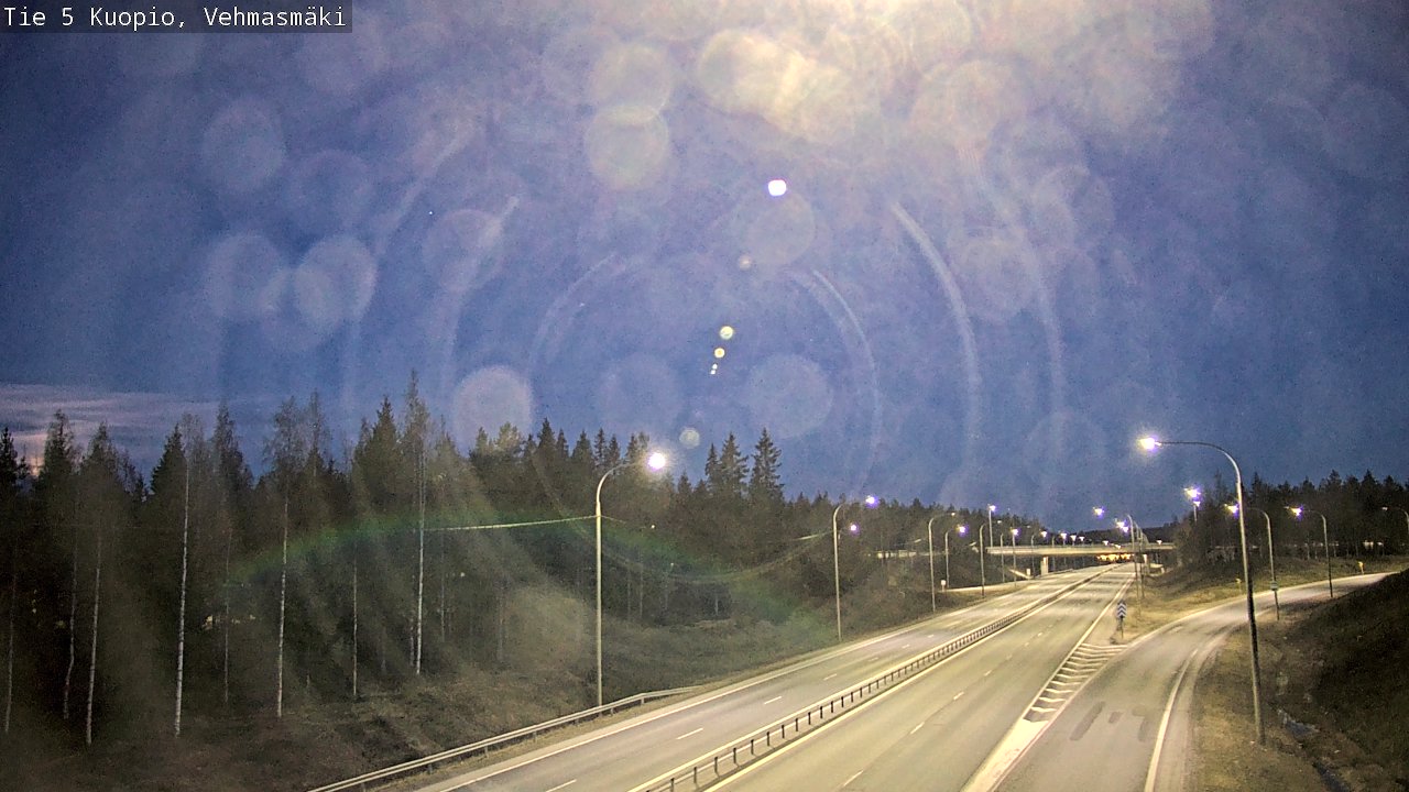 Kelikamerat Kuva Tie 5 Kuopio, Vehmasmäki, Kuopio, Pohjois-Savo
