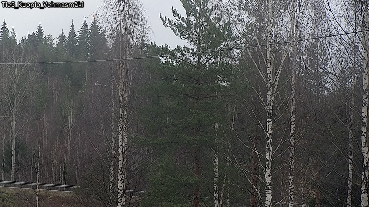 Weather Camera Image Väg 5 Kuopio, Vehmasmäki, Kuopio, Pohjois-Savo