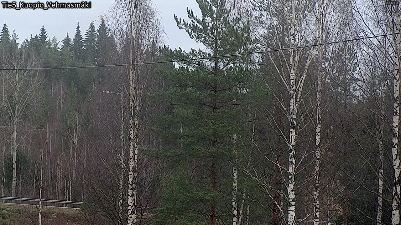 Weather Camera Image Väg 5 Kuopio, Vehmasmäki, Kuopio, Pohjois-Savo