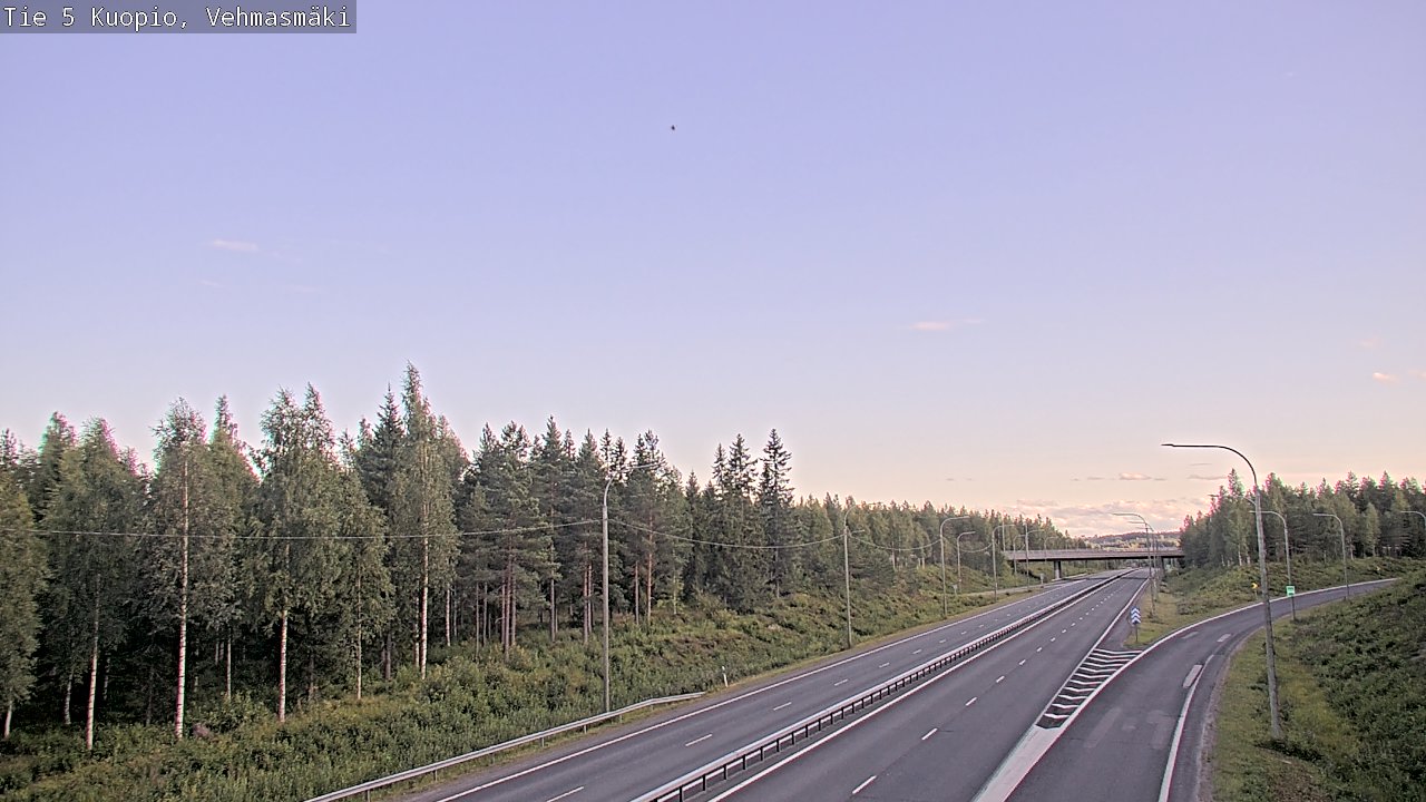 Kelikamerat Kuva Tie 5 Kuopio, Vehmasmäki, Kuopio, Pohjois-Savo