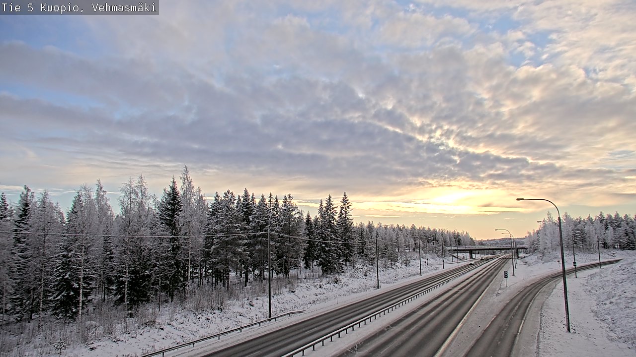 Kelikamerat Kuva Tie 5 Kuopio, Vehmasmäki, Kuopio, Pohjois-Savo
