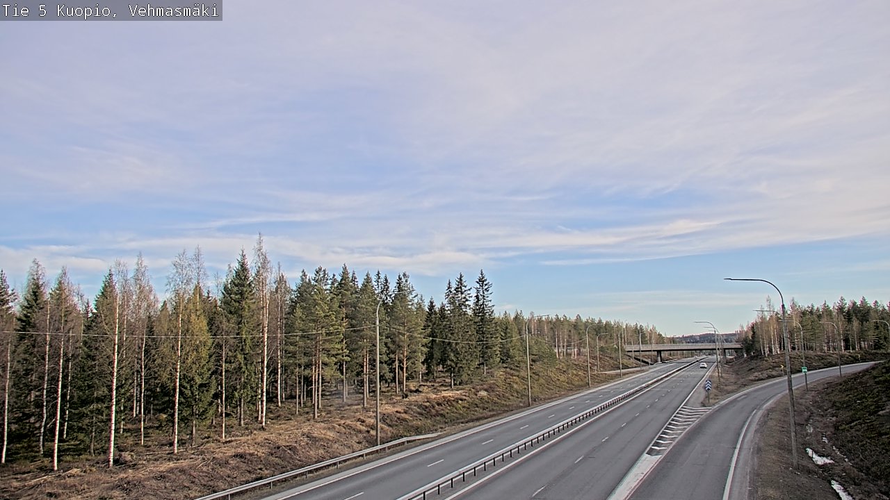 Kelikamerat Kuva Tie 5 Kuopio, Vehmasmäki, Kuopio, Pohjois-Savo