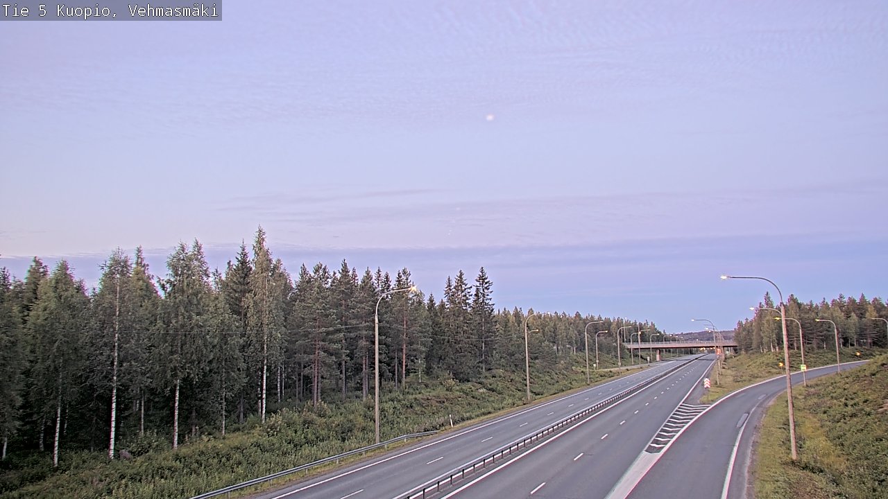 Kelikamerat Kuva Tie 5 Kuopio, Vehmasmäki, Kuopio, Pohjois-Savo